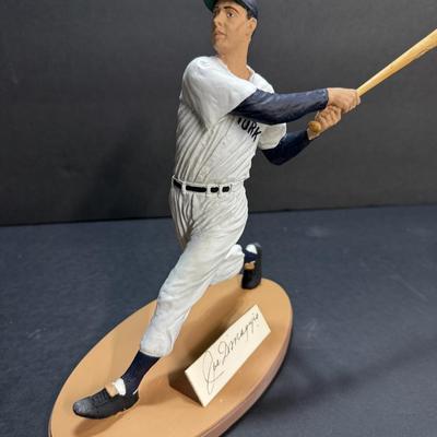 Joe Dimmagio Autographed Figurine #1847/2214