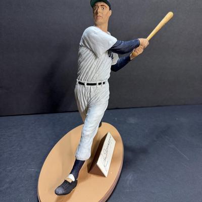 Joe Dimmagio Autographed Figurine #1847/2214