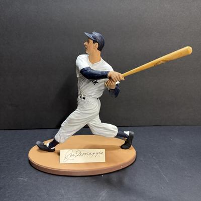 Joe Dimmagio Autographed Figurine #1847/2214