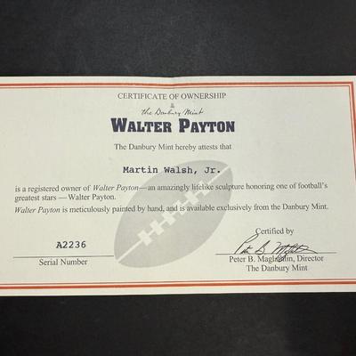 Danbury Mint - Walter Payton Figurine