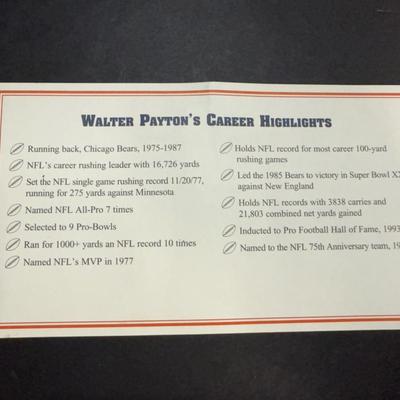 Danbury Mint - Walter Payton Figurine