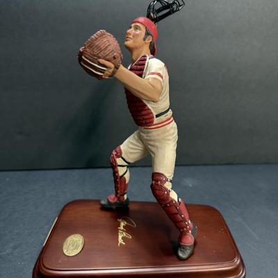 Danbury Mint - Johnny Bench Figurine