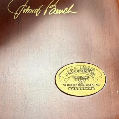 Danbury Mint - Johnny Bench Figurine