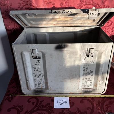 vintage US military 20mm Anti-Aircraft ammo Box