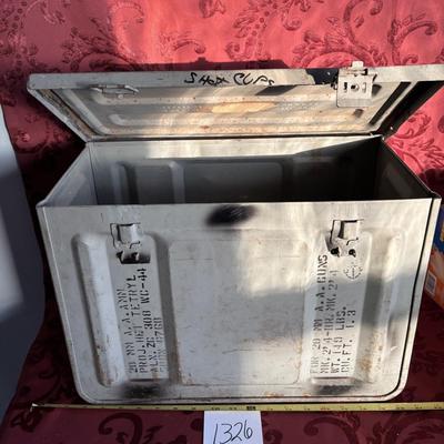 vintage US military 20mm Anti-Aircraft ammo Box