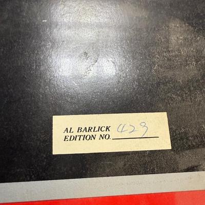 Al Barlick Autographed Figurine - #429/1989