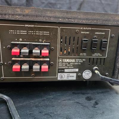 Yamaha CR-640 Natural Sound Stereo Receiver.