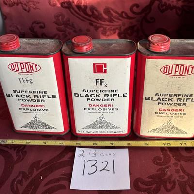 Black Rifle Powder (2 1/3 Cans)