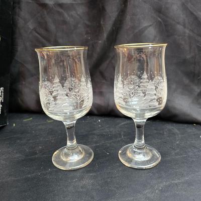 Christmas Decor - small faux tree - glass platter - Thomas Kincaide Bowl - Brick snowman - Wreath and much more!