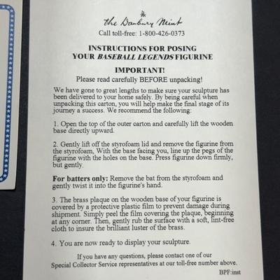 Danbury Mint - Stan Musial Figurine