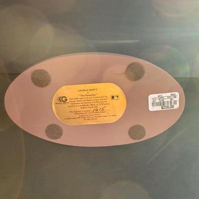 George Brett Autographed Figurine - #1615/2250