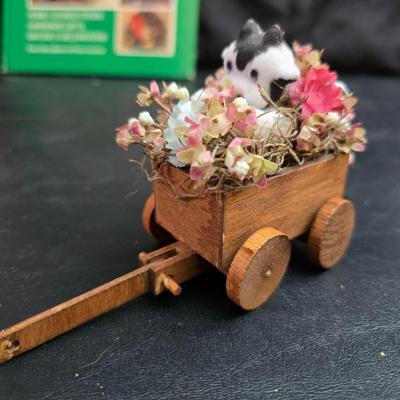 Christmas decor - Ornaments - Santa milking cow - Candle holders - Platters- Tins - Angels and more!