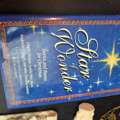 Christmas decor - Ornaments - Santa milking cow - Candle holders - Platters- Tins - Angels and more!