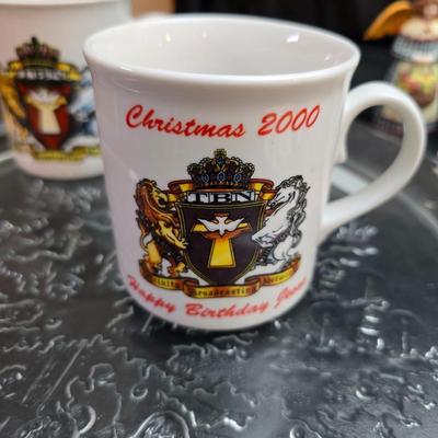 Christmas decor - Ornaments - Santa milking cow - Candle holders - Platters- Tins - Angels and more!