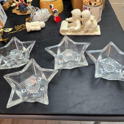 Christmas decor - Ornaments - Santa milking cow - Candle holders - Platters- Tins - Angels and more!