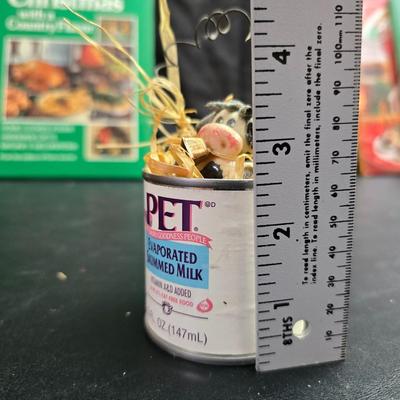 Christmas decor - Ornaments - Santa milking cow - Candle holders - Platters- Tins - Angels and more!