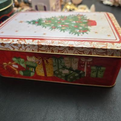 Christmas decor - Ornaments - Santa milking cow - Candle holders - Platters- Tins - Angels and more!