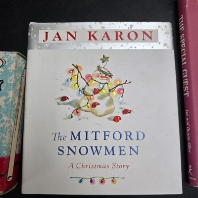 Christmas decor - Ornaments - Santa milking cow - Candle holders - Platters- Tins - Angels and more!