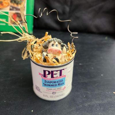 Christmas decor - Ornaments - Santa milking cow - Candle holders - Platters- Tins - Angels and more!