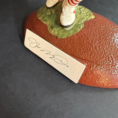 Joe Montana Autographed Figurine - Artist Proof