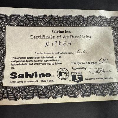 Cal Ripken Figurine - #681 Salvino