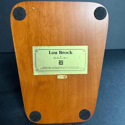 Danbury Mint - Lou Brock Figurine