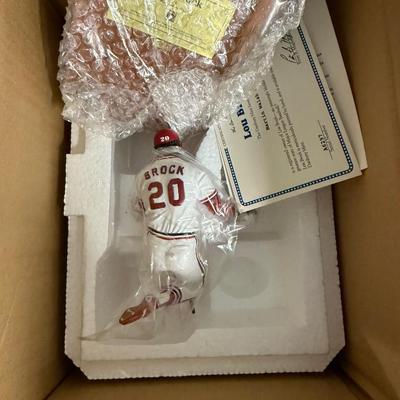 Danbury Mint - Lou Brock Figurine