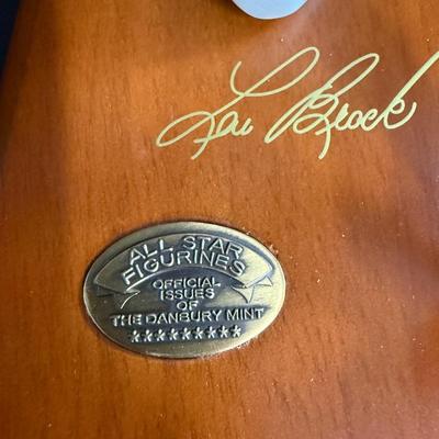 Danbury Mint - Lou Brock Figurine