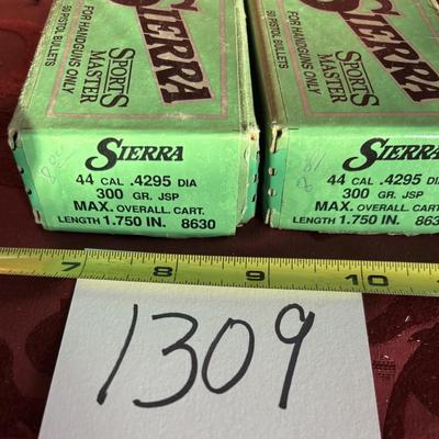 Sierra 44 Caliber Bullets