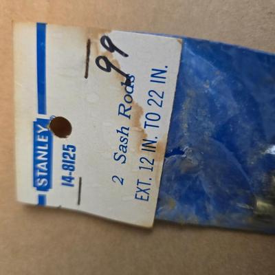 Home repair items - Black pipe mounted rail