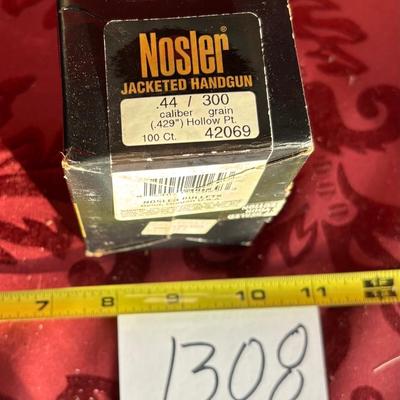 Nosler 44 Caliber Bullets