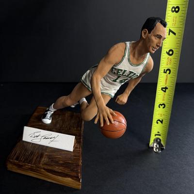 Bob Cousy Autographed Figurine - #377/950