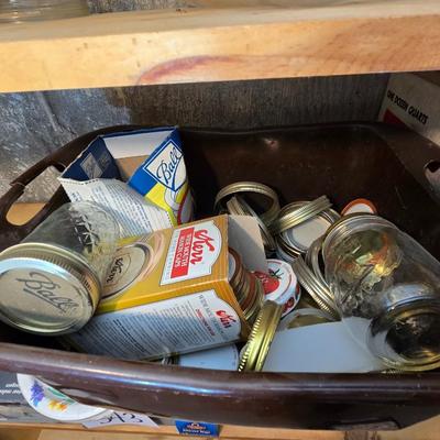 Canning jars - and other glass containers