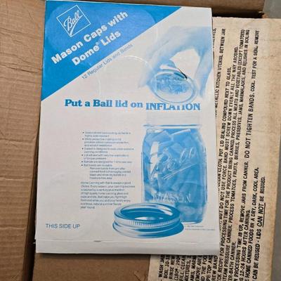 Canning jars - and other glass containers