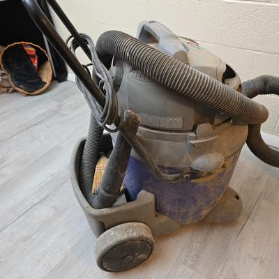 20-gallon Contractor Shop-Vac with attachments and wheel cart