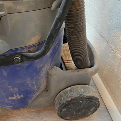 20-gallon Contractor Shop-Vac with attachments and wheel cart