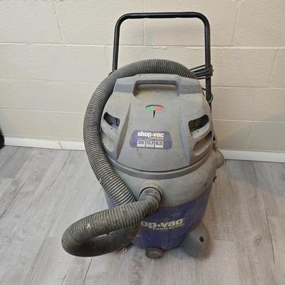 20-gallon Contractor Shop-Vac with attachments and wheel cart