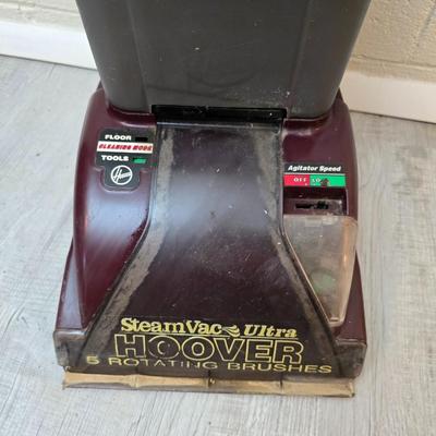 Hoover Steam Vac Ultra with 5-brush agitator & powered hand tool