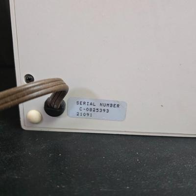 Bahama Fans Shell Electronic Desk fan and aN nsa Environmental air system