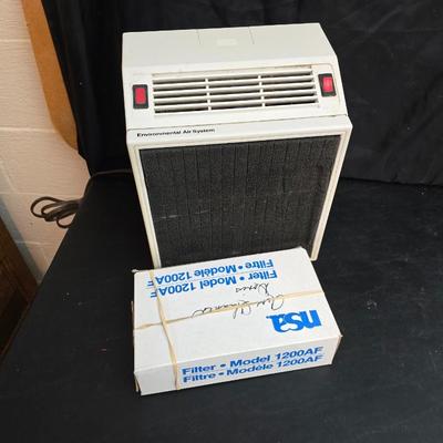 Bahama Fans Shell Electronic Desk fan and aN nsa Environmental air system