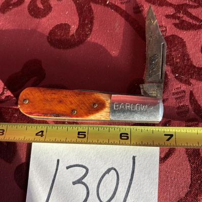 Barlow with Sabre Blade