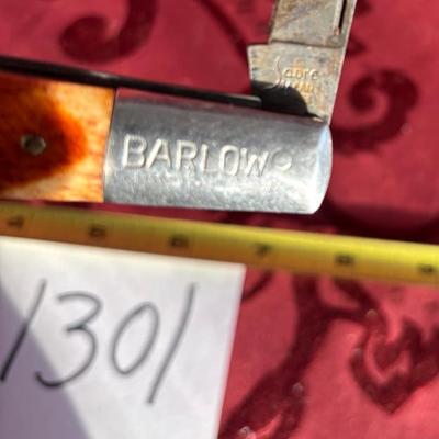 Barlow with Sabre Blade