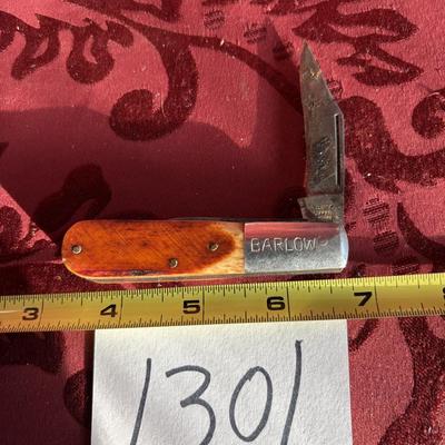 Barlow with Sabre Blade