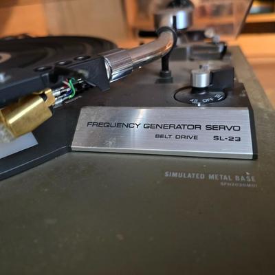 Technics SL-23 belt-drive turntable