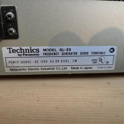 Technics SL-23 belt-drive turntable