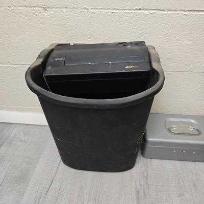 Office supplies - Paper shredder - Casio DL-250LA heavy-duty printing calculator -Barn calendar - Variety of ink pens - Phones - Binders...