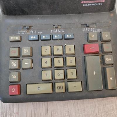 Office supplies - Paper shredder - Casio DL-250LA heavy-duty printing calculator -Barn calendar - Variety of ink pens - Phones - Binders...