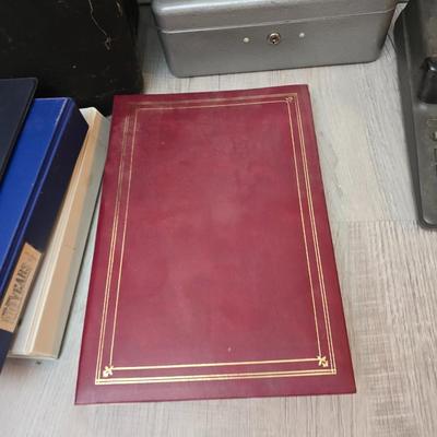 Office supplies - Paper shredder - Casio DL-250LA heavy-duty printing calculator -Barn calendar - Variety of ink pens - Phones - Binders...