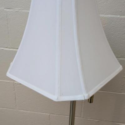 Nice Brass swing arm floor lamp