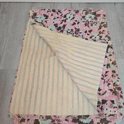 Two very old handmade quilts - Kantha like quilts -